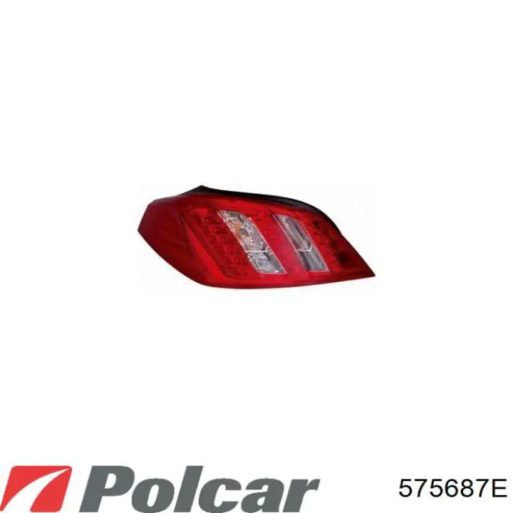 Задняя левая фара Peugeot/Citroen 00006350LL цена, от 146.27 USD