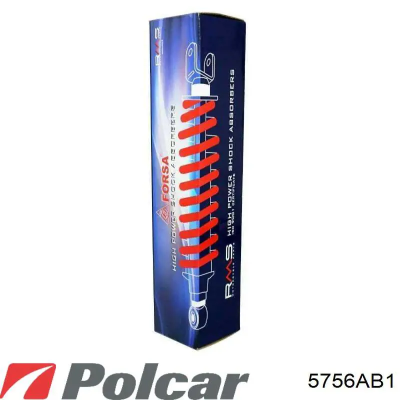 5756AB1 Polcar Амортизатор крышки багажника