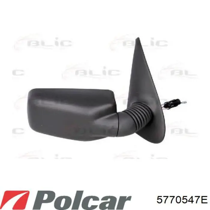Купить 5770547E Polcar Стекло зеркала заднего вида, левого