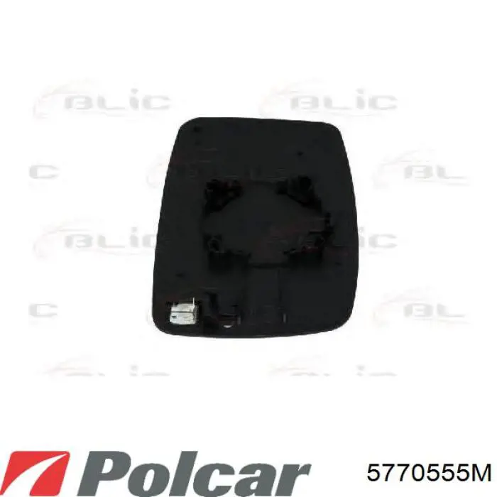 Стекло правого зеркала заднего вида 5770555M Polcar