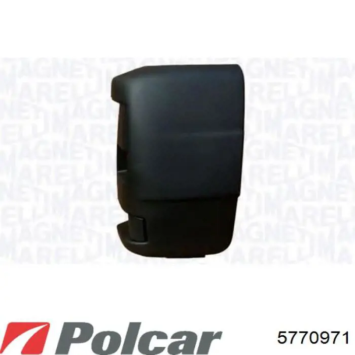 Бампер задний, левая часть 5770971 Polcar