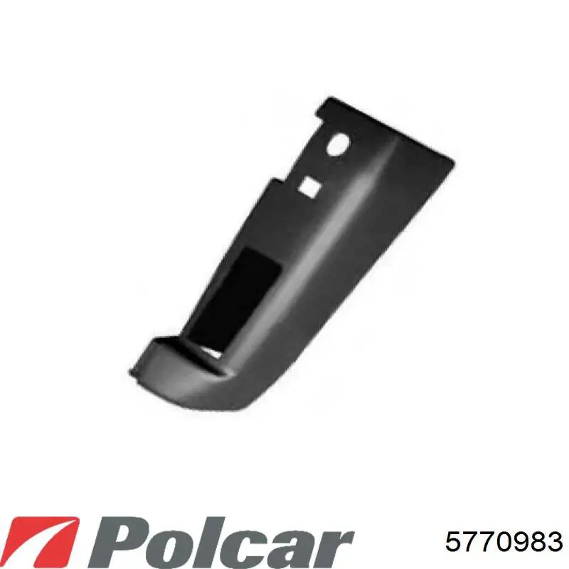 577098-3 Polcar бампер задний, правая часть