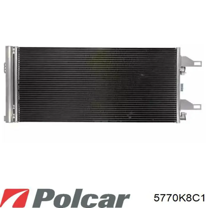5770K8C1 Polcar радиатор кондиционера