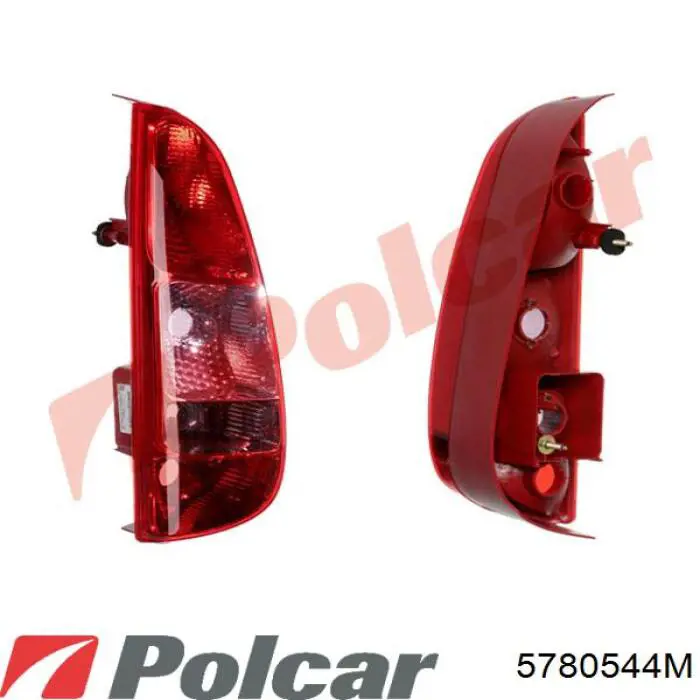 Стекло левого зеркала заднего вида 5780544M Polcar