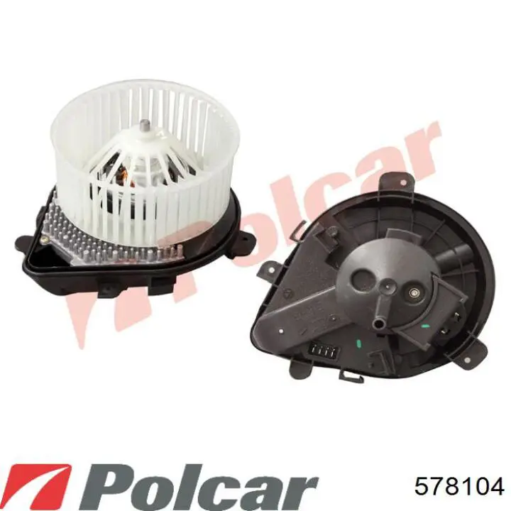578104 Polcar суппорт радиатора в сборе (монтажная панель крепления фар)