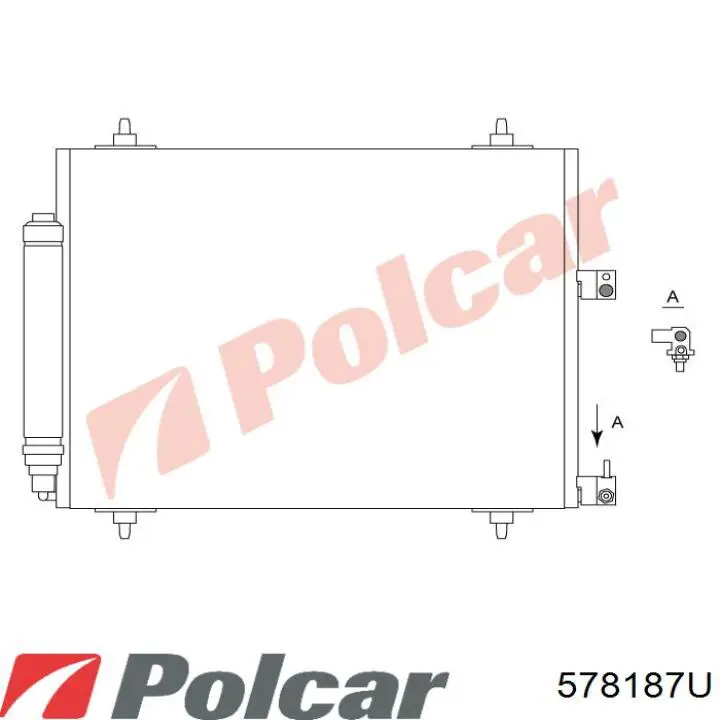 Купить 578187U Polcar Левый стоп