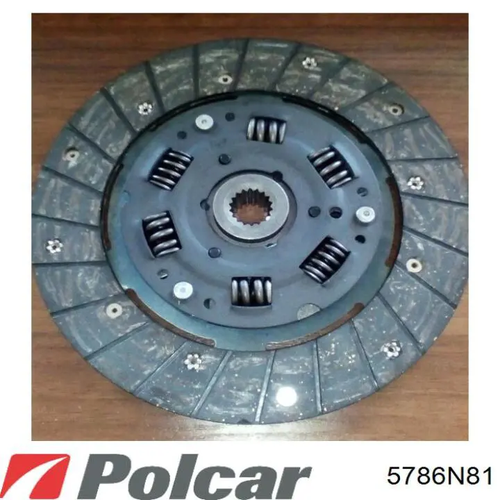 Радиатор печки 5786N81 Polcar