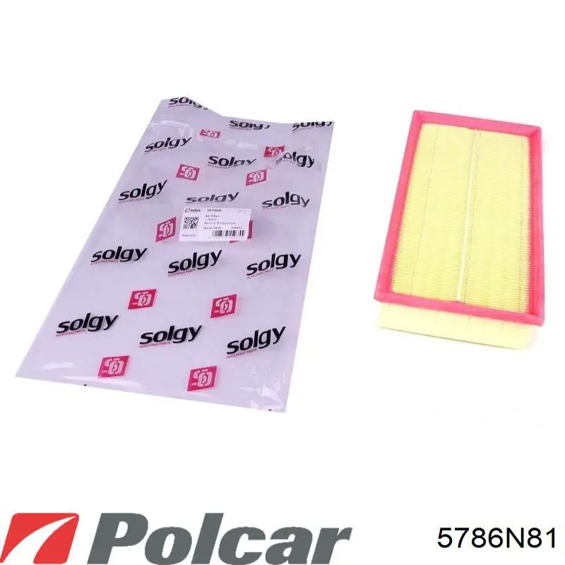 Радиатор печки 5786N81 Polcar