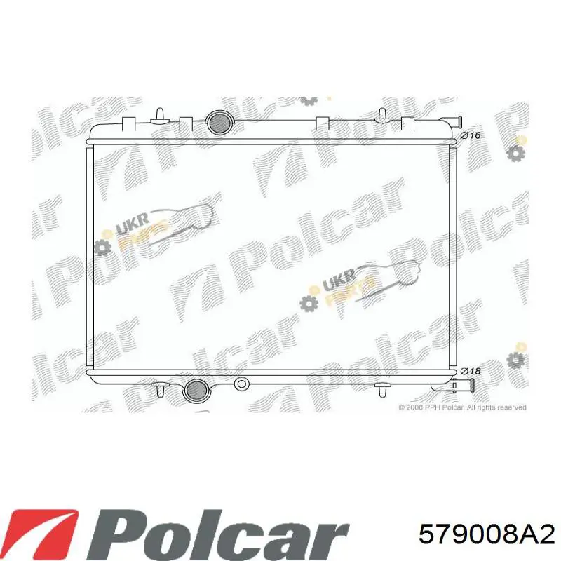 579008A2 Polcar радиатор