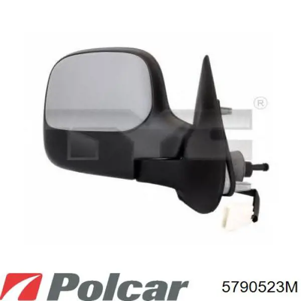 Правое боковое зеркало 00008149C9 Peugeot/Citroen