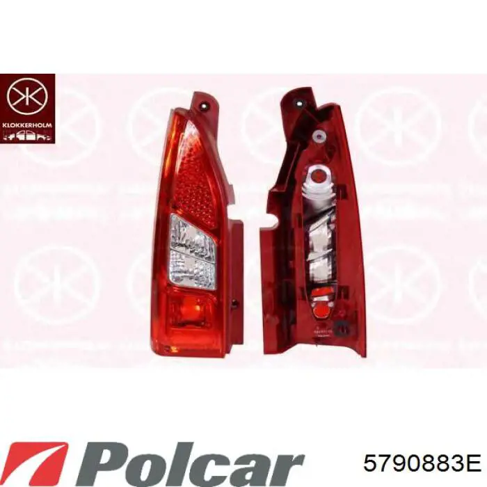 5790883E Polcar Фонари задние