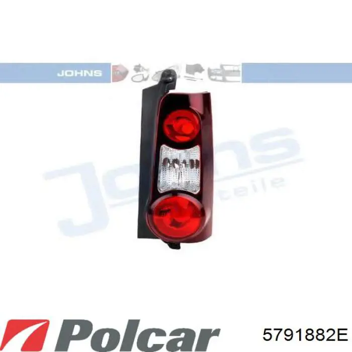 Правый стоп Peugeot/Citroen 6351Y9