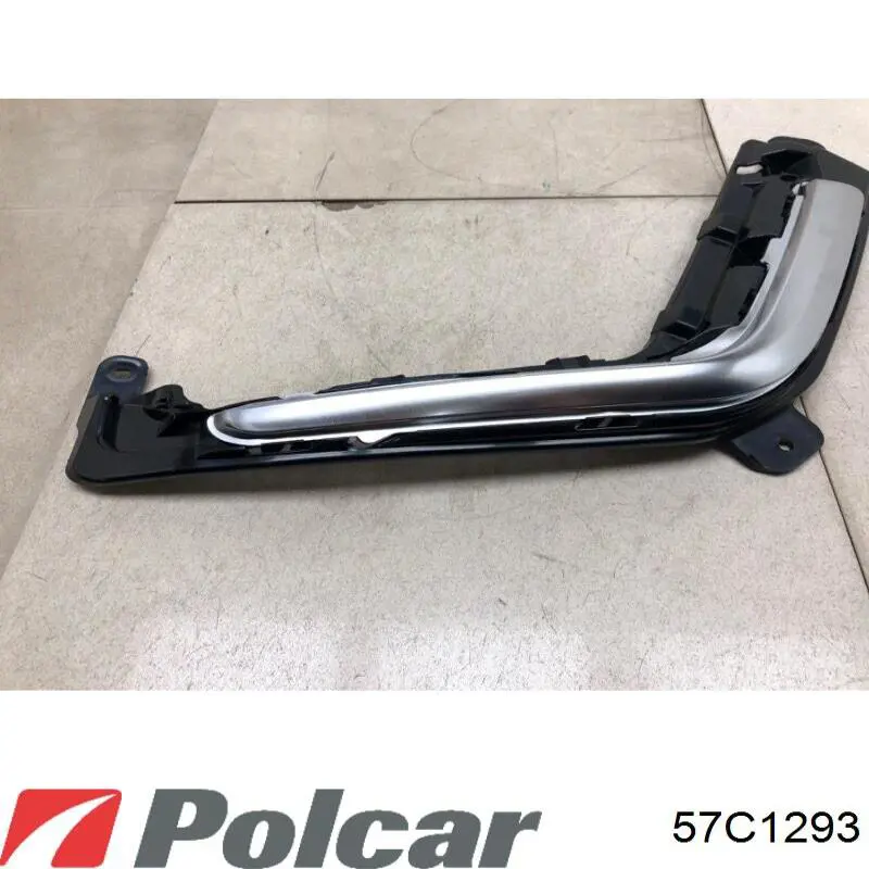 Решетка бампера переднего левая 57C1293 Polcar