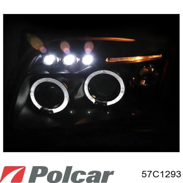 Купить 57C1293 Polcar Решетка бампера переднего левая