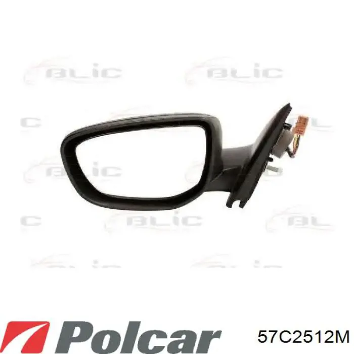 57C2512M Polcar Левое боковое зеркало