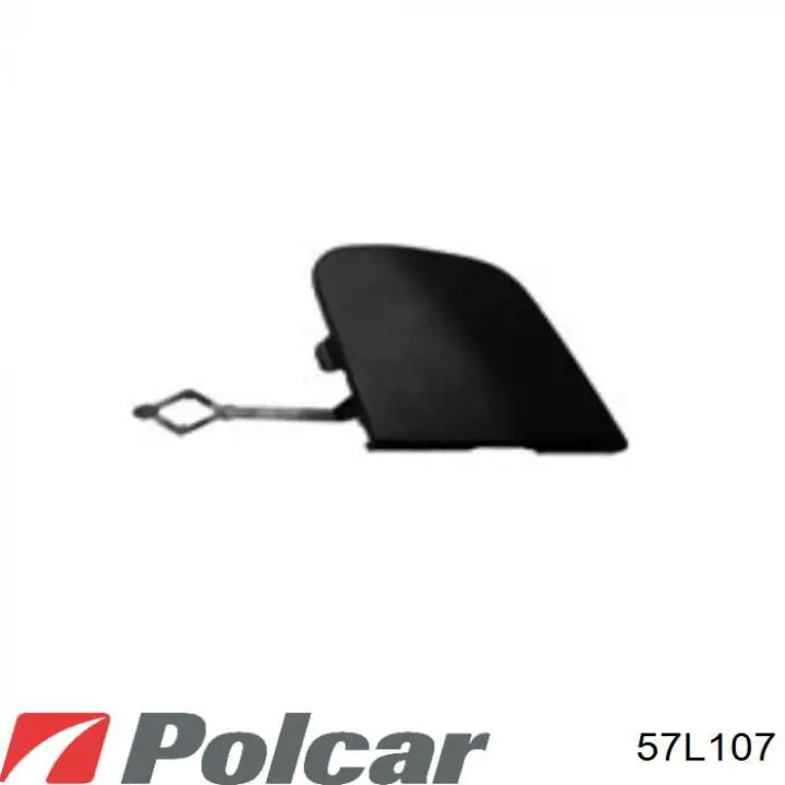 57L107 Polcar Бампер передний в сборе