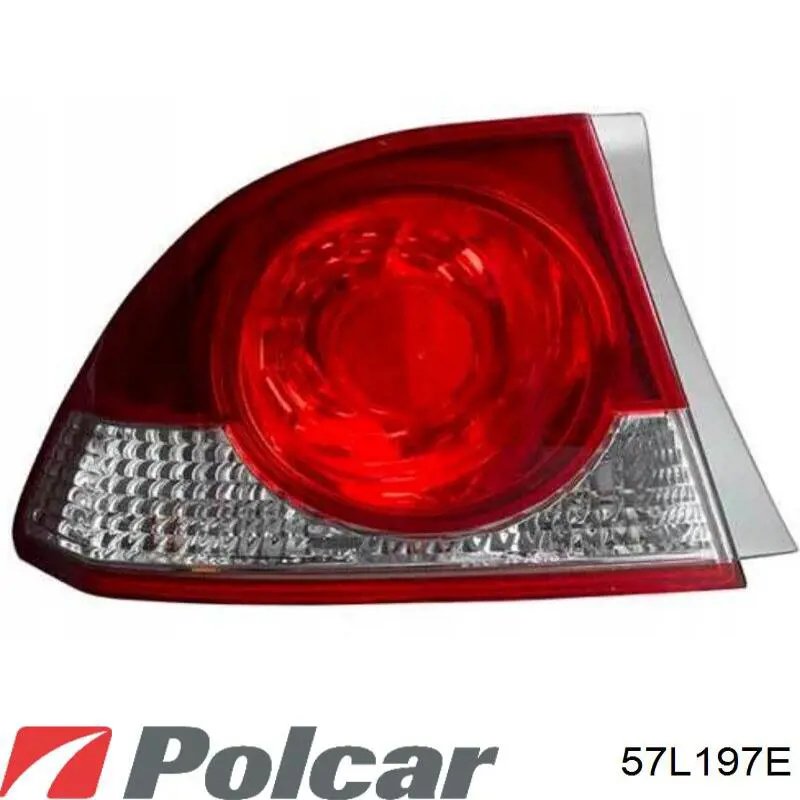 Купить 57L197E Polcar Фонарь противотуманный задний левый