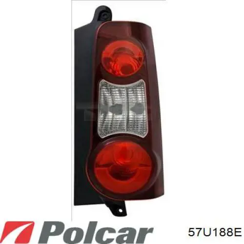 57U188-E Polcar фонарь задний правый