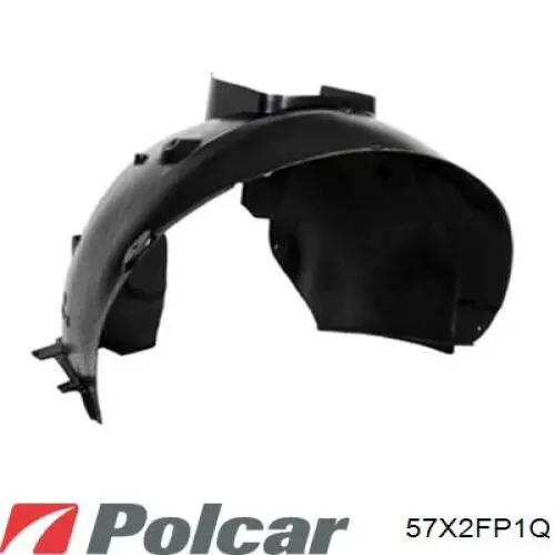 Подкрылок передний правый 57X2FP1Q Polcar