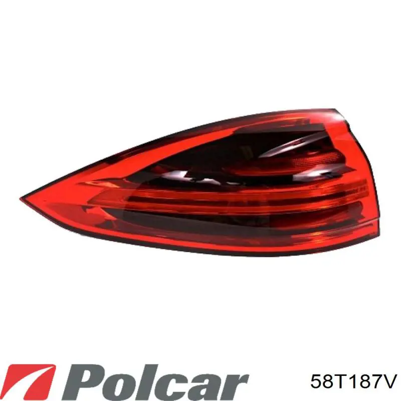 Купить 95863106101 Porsche Стоп задний