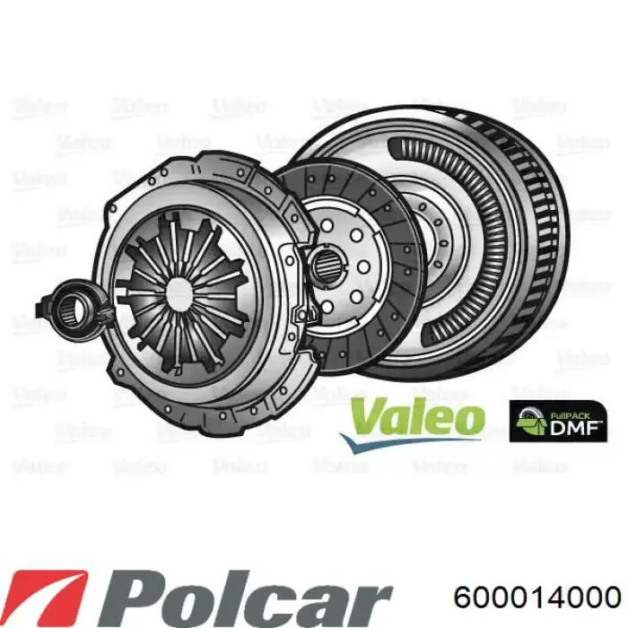 600014000 Polcar Сцепление в сборе