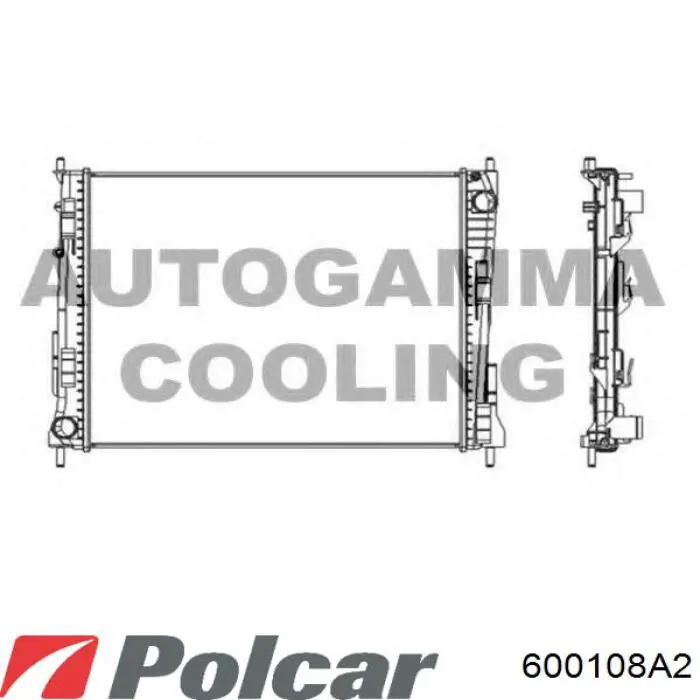 Радиатор охлаждения Renault (RVI) 8660003478