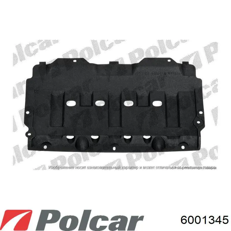 Защита бампера переднего 6001345 Polcar
