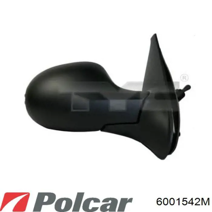 Зеркальный элемент левый Renault (RVI) 7701067336