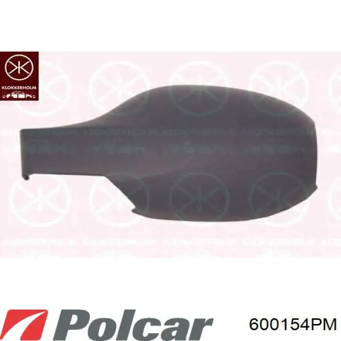 600154PM Polcar накладка (крышка зеркала заднего вида левая)