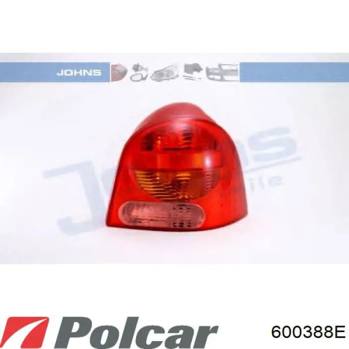 600388-E Polcar фонарь задний правый
