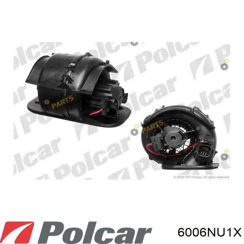 6006NU1X Polcar вентилятор печки