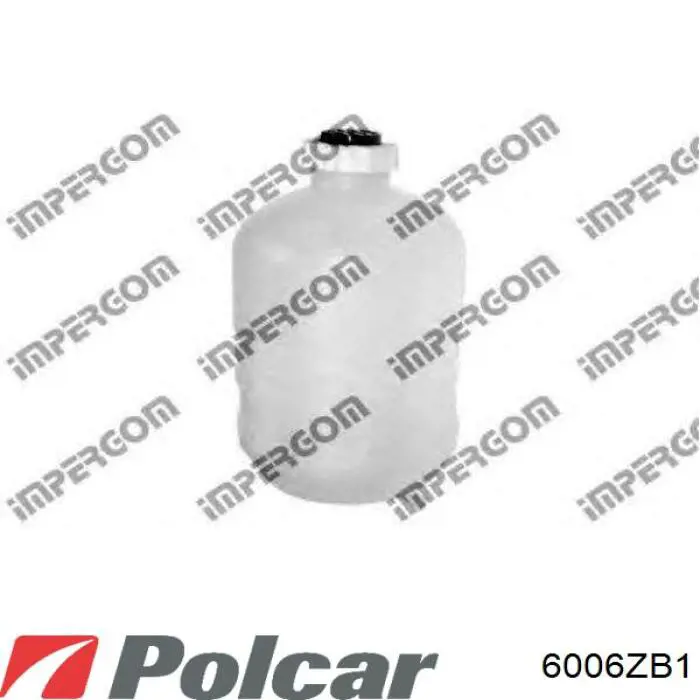Бачок системы охлаждения двигателя расширительный Polcar 6006ZB1 цена, от 9.73 USD