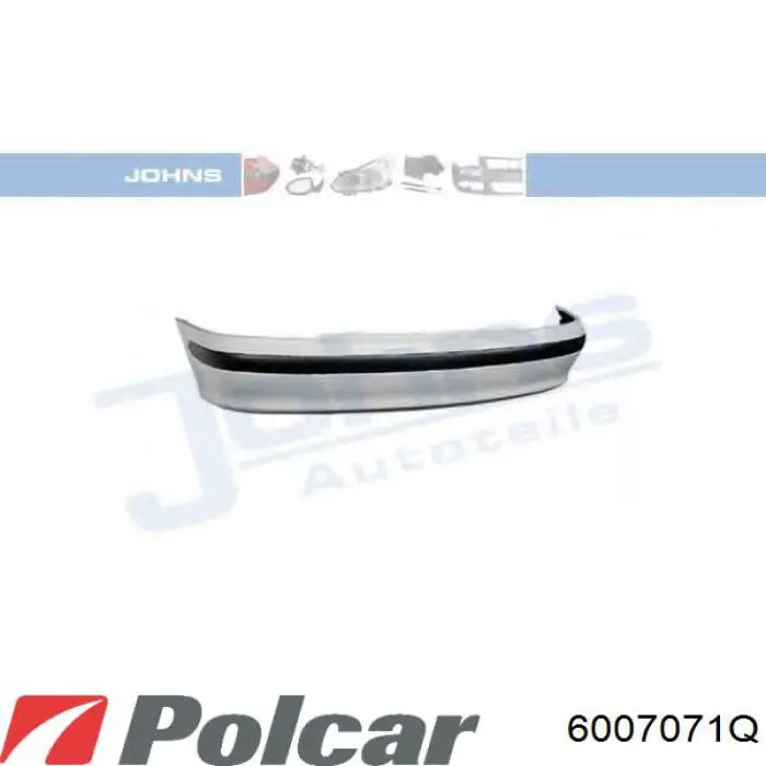 6007071Q Polcar передний бампер