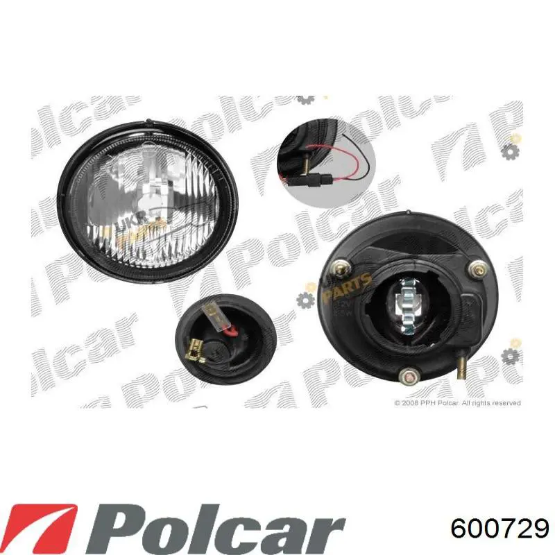 Фара противотуманная, левая Opel 9161495 цена, от 21.99 USD