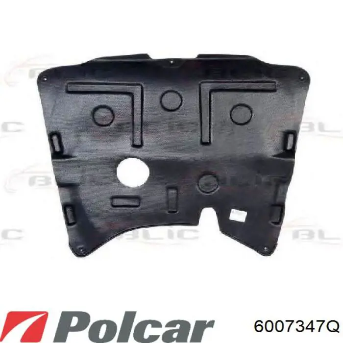 600734-7 Polcar защита двигателя, поддона (моторного отсека)