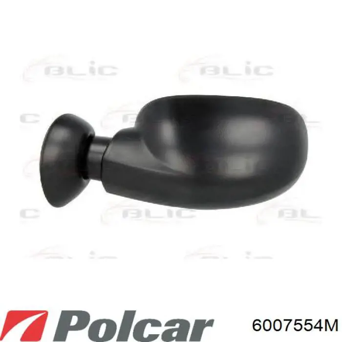Зеркальный элемент зеркала заднего вида 7701040255 Renault (RVI)