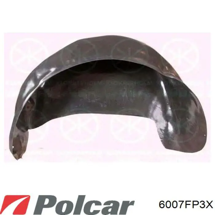Подкрылок крыла переднего правый передний Polcar 6007FP3X цена, от 7.34 USD
