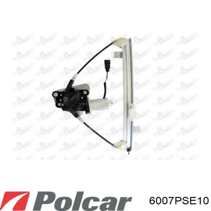 6007PSE10 Polcar  Механизм стеклоподъемника правой задней двери