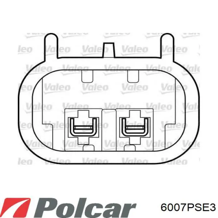 Механизм стеклоподъемника двери передней левой 6007PSE3 Polcar