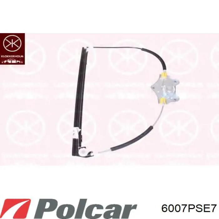 Механизм стеклоподъемника водительской двери Polcar 6007PSE7 цена, от 30.62 USD