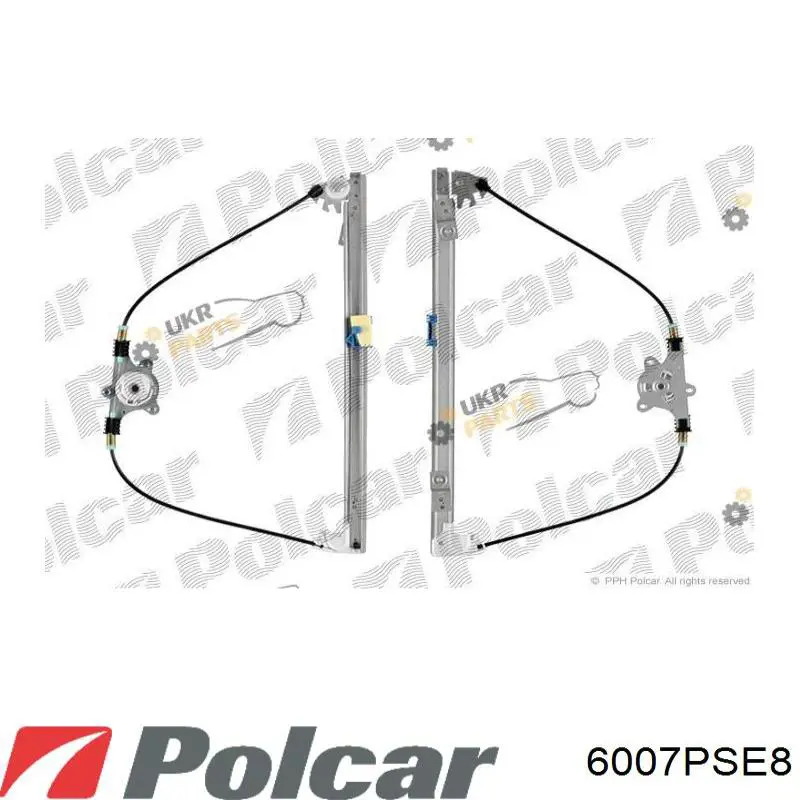 6007PSE8 Polcar Механизм подъема стекол
