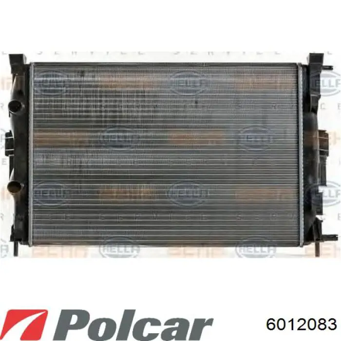 Радиатор охлаждения двигателя Polcar 6012083 цена, от 50.98 USD