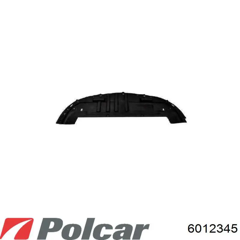 6012345 Polcar дефлектор переднего бампера