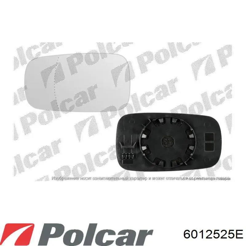 Накладка правого зеркала заднего вида Polcar 601255PM