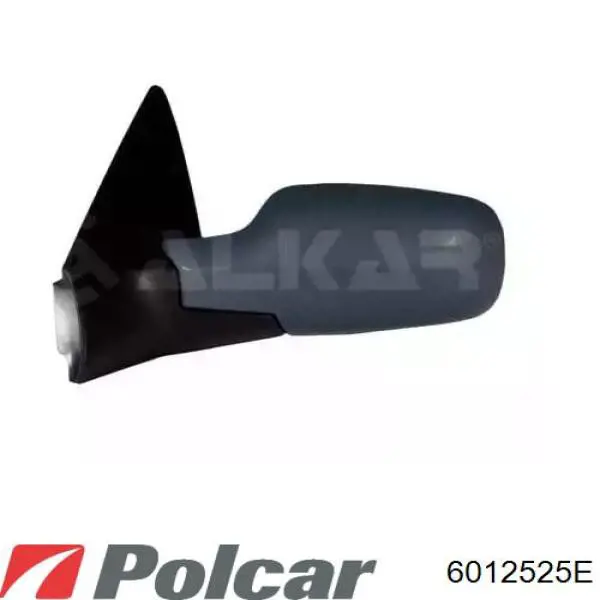 Купить 601255PM Polcar Накладка/крышка зеркала заднего вида, правая