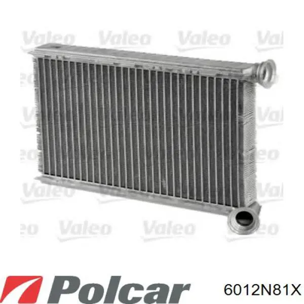 6012N81X Polcar Радиатор отопителя салона
