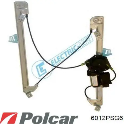 Купить 6012PSG6 Polcar Стеклоподъемник (механизм перемещения стекла)