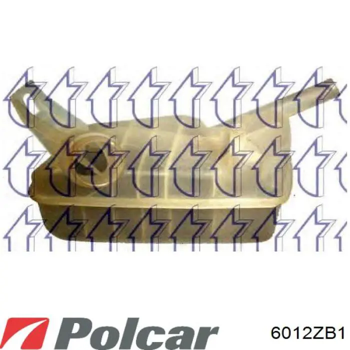 Бачок системы охлаждения двигателя расширительный Polcar 6012ZB1 цена, от 13.59 USD