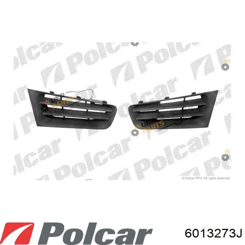 6013273J Polcar решетка радиатора