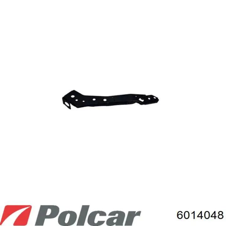 601404-8 Polcar суппорт радиатора правый (монтажная панель крепления фар)
